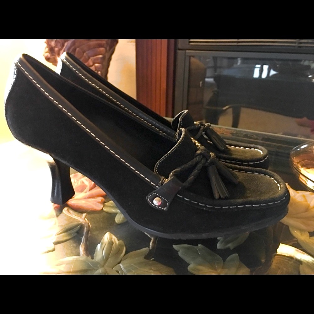 Franco Sarto  ITALIAN Suede/Leather Shoes  size 7